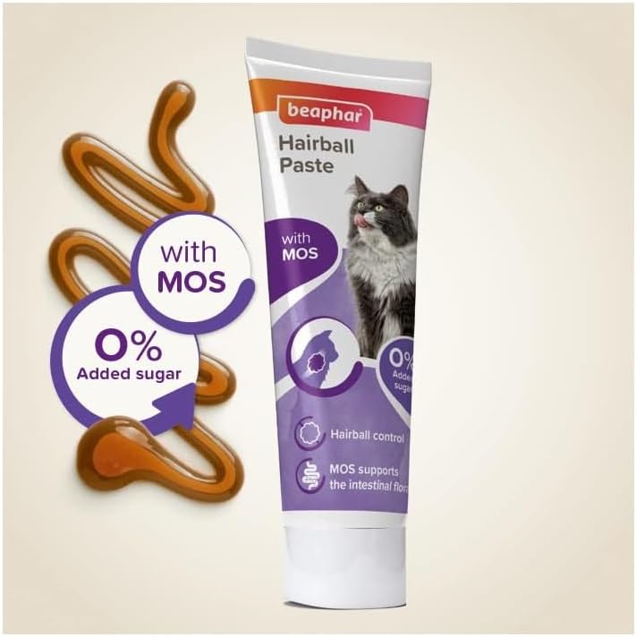 Beaphar Sherleys 2 in 1 Cat Hairball Remedy 100Gr.
