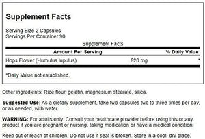 SWANSON - Swanson Full-Spectrum Hops 310Mg. 180 Capsulas 2 Pack - The Red Vitamin MX - Suplementos Alimenticios - {{ shop.shopifyCountryName }}