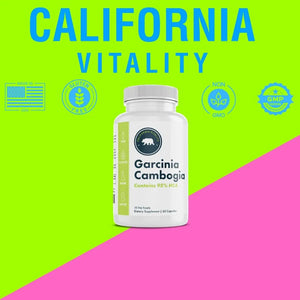 CALIFORNIA VITALITY - California Vitality Garcinia Cambogia 60 Capsulas - The Red Vitamin MX - Suplementos Alimenticios - {{ shop.shopifyCountryName }}