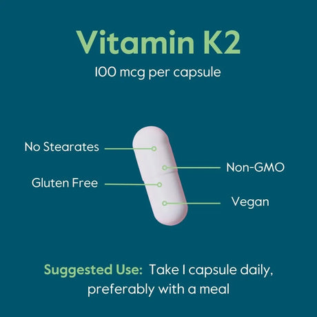 BESTVITE - BESTVITE Vitamin K2 100mcg 120 Capsulas 2 Pack - The Red Vitamin MX - Suplementos Alimenticios - {{ shop.shopifyCountryName }}