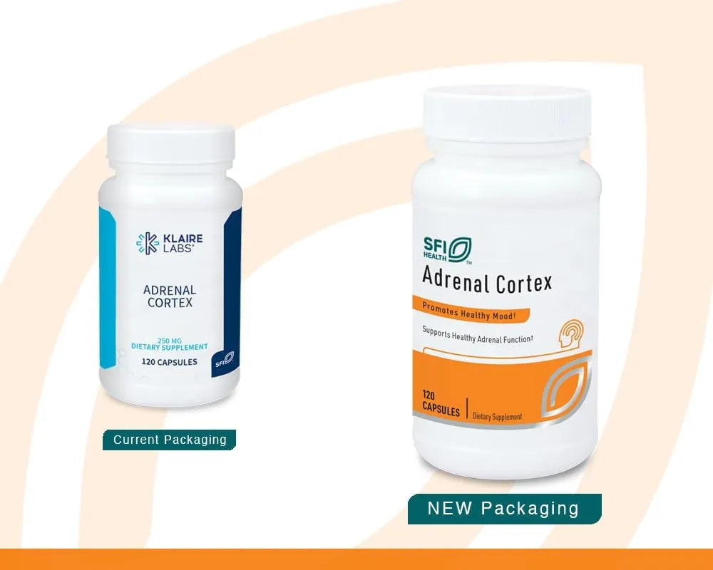 KLAIRE LABS - Klaire Labs Adrenal Cortex 250Mg. 120 Capsulas - The Red Vitamin MX - Suplementos Alimenticios - {{ shop.shopifyCountryName }}