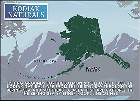 KODIAK NATURALS - KODIAK NATURALS Wild Alaskan Salmon Oil Formula for Dogs & Cats 32 Fl.Oz. - The Red Vitamin MX - Aceite De Pescado Para Perros - {{ shop.shopifyCountryName }}