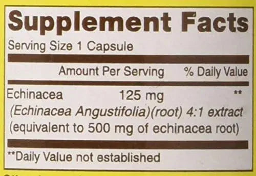 MASON NATURAL - MASON NATURAL Echinacea 60 Capsulas - The Red Vitamin MX - Suplementos Alimenticios - {{ shop.shopifyCountryName }}