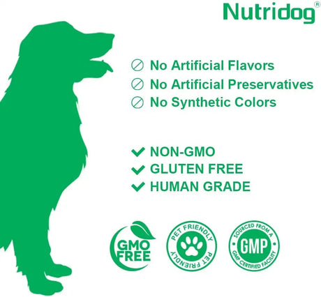 NUTRIDOG - Nutridog Cranberry Supplement for Dogs 120 Masticables - The Red Vitamin MX - Salud De Tracto Urinario Para Perros - {{ shop.shopifyCountryName }}