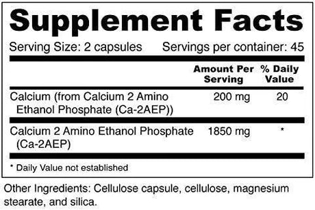 WELLNESS RESOURCES - Wellness Resources Calcium AEP 90 Capsulas - The Red Vitamin MX - Suplementos Alimenticios - {{ shop.shopifyCountryName }}