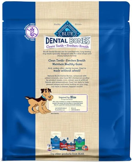 BLUE BUFFALO - Blue Buffalo Dental Bones Large Natural Dental Chew Dog Treats 24 Piezas - The Red Vitamin MX - Cuidado Dental Para Perros - {{ shop.shopifyCountryName }}