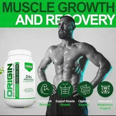 PURE LABEL NUTRITION - Pure Label Nutrition Grass Fed Whey Protein Isolate Unflavored 2 Lbs. - The Red Vitamin MX - Suplementos Alimenticios - {{ shop.shopifyCountryName }}