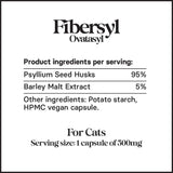 FiberSyl Ovatasyl Prebiotics for Cats Digestive Health 60 Capsulas
