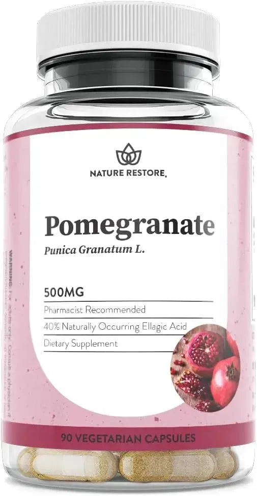 NATURE RESTORE - Nature Restore Pomegranate Seed Extract 90 Capsulas - The Red Vitamin MX - Suplementos Alimenticios - {{ shop.shopifyCountryName }}