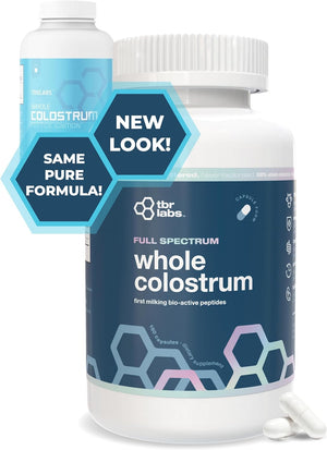 TBR Labs Pure Bovine Colostrum 180 Capsulas