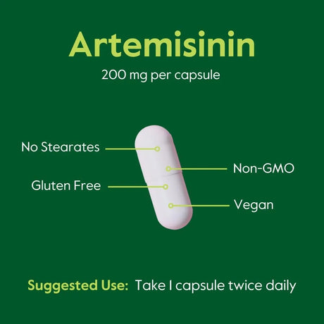 BESTVITE - BESTVITE Artemisinin 200Mg. 60 Capsulas 2 Pack - The Red Vitamin MX - Suplementos Alimenticios - {{ shop.shopifyCountryName }}