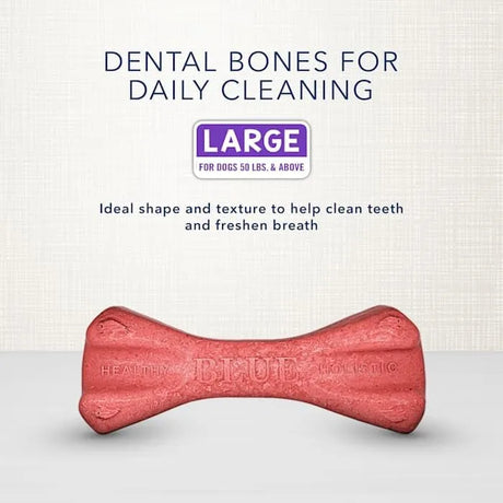 BLUE BUFFALO - Blue Buffalo Dental Bones Large Natural Dental Chew Dog Treats 24 Piezas - The Red Vitamin MX - Cuidado Dental Para Perros - {{ shop.shopifyCountryName }}
