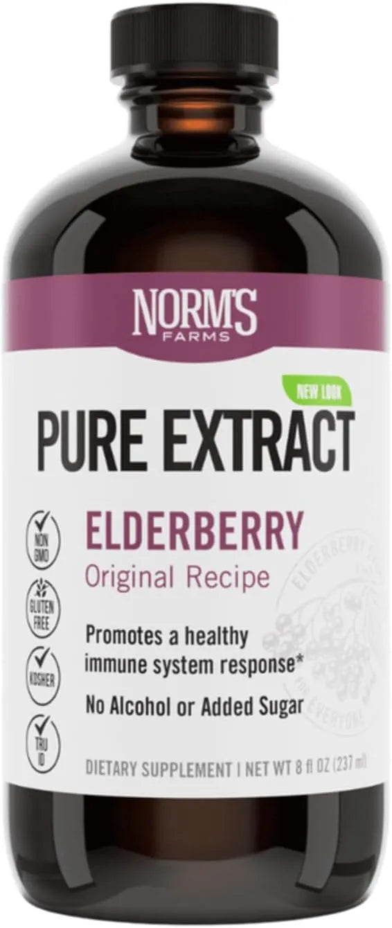 NORM'S FARMS - Norm's Farms American Elderberry Extract 237Ml. - The Red Vitamin MX - Suplementos Alimenticios - {{ shop.shopifyCountryName }}