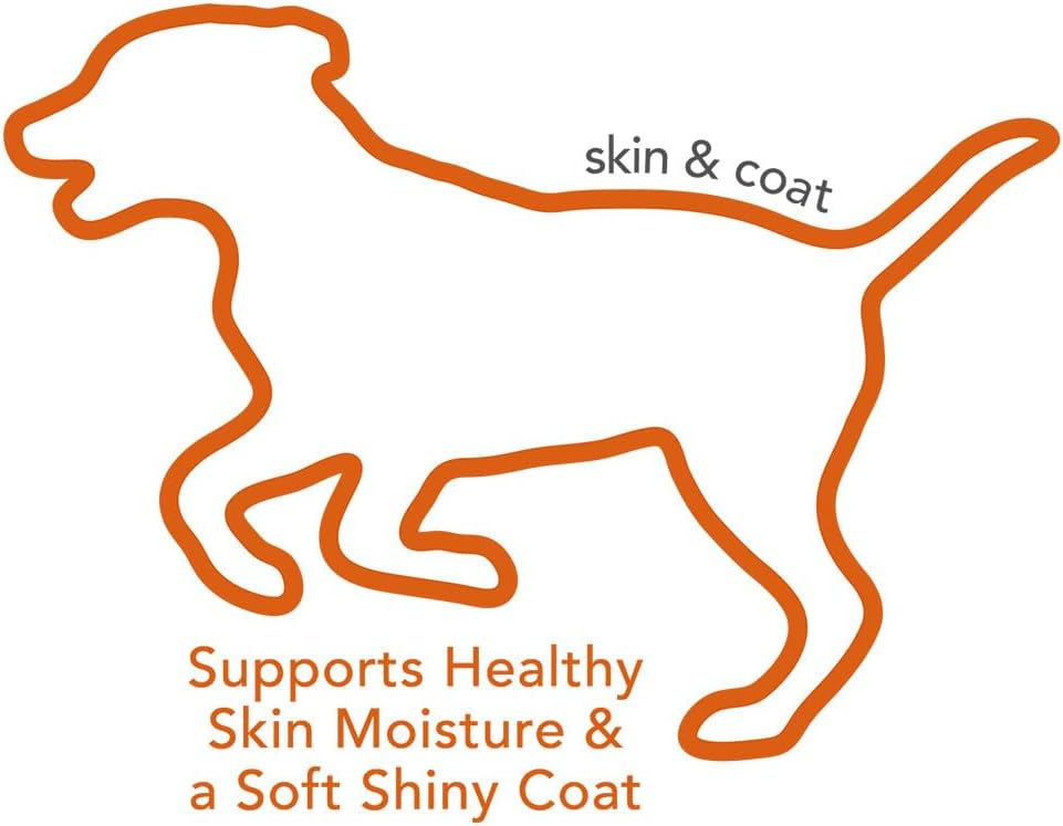 Vet's Best Skin & Coat Dog Supplements 50 Tabletas Masticables