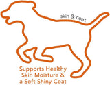 Vet's Best Skin & Coat Dog Supplements 50 Tabletas Masticables