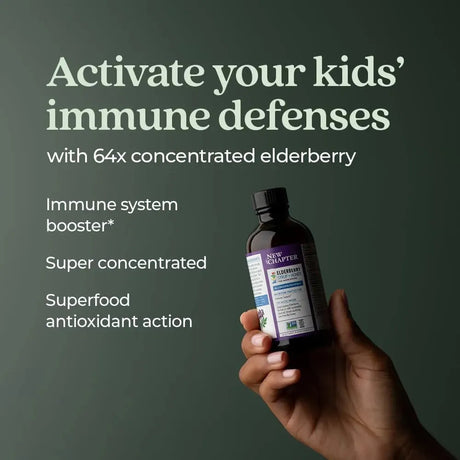 NEW CHAPTER - New Chapter Elderberry Kids Syrup 4 Fl.Oz. - The Red Vitamin MX - Suplementos Alimenticios - {{ shop.shopifyCountryName }}