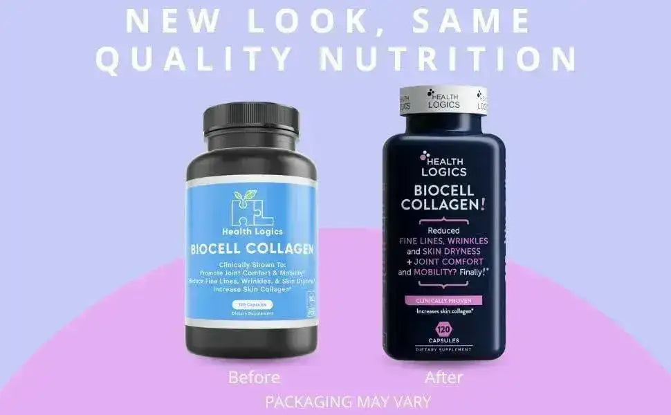 HEALTH LOGICS - Health Logics BioCell Collagen 120 Capsulas - The Red Vitamin MX - Suplementos Alimenticios - {{ shop.shopifyCountryName }}