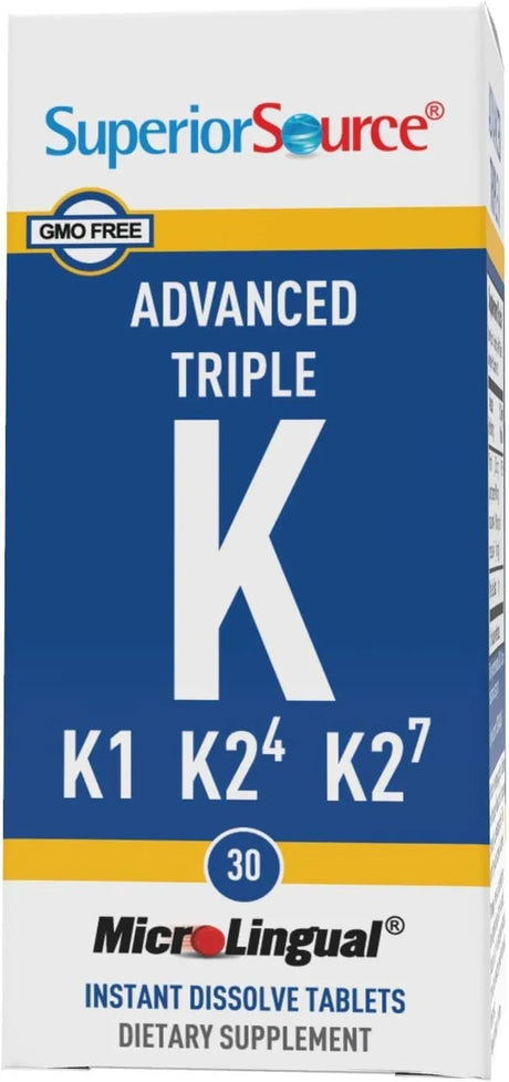 SUPERIOR SOURCE - Superior Source Triple K 30 Tabletas - The Red Vitamin MX - Suplementos Alimenticios - {{ shop.shopifyCountryName }}