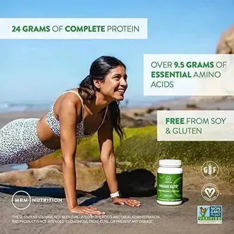 MRM - MRM Nutrition Veggie Elite Performance Protein 30 Servicios Vanilla Bean 1,020Gr. - The Red Vitamin MX - Suplementos Alimenticios - {{ shop.shopifyCountryName }}
