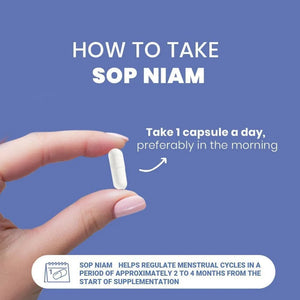 SOP NIAM - SOP NIAM D-Chiro Inositol Supplement for PCOS 30 Capsulas - The Red Vitamin MX - Suplementos Alimenticios - {{ shop.shopifyCountryName }}