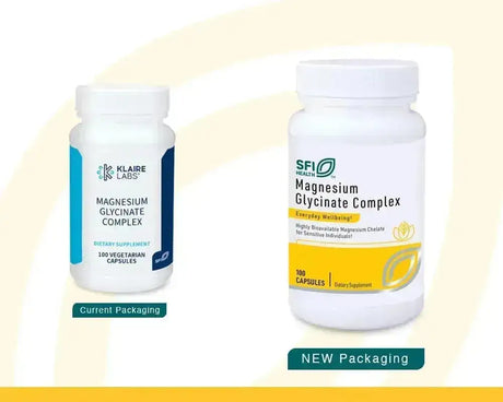 KLAIRE LABS - Klaire Labs SFI Health Magnesium Glycinate Complex 100 Capsulas - The Red Vitamin MX - Suplementos Alimenticios - {{ shop.shopifyCountryName }}