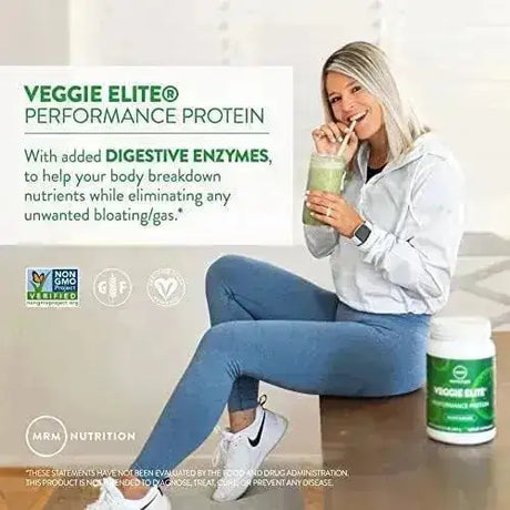 MRM - MRM Nutrition Veggie Elite Performance Protein 30 Servicios Chocolate Mocha 1,110Gr. - The Red Vitamin MX - Suplementos Alimenticios - {{ shop.shopifyCountryName }}