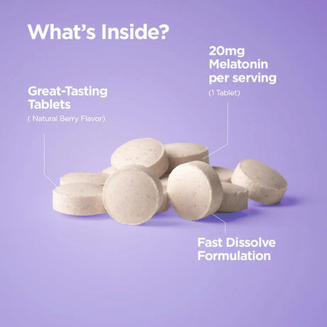 BALANCE BREENS - Balancebreens Melatonin 20Mg. 120 Tabletas 2 Pack - The Red Vitamin MX - Suplementos Alimenticios - {{ shop.shopifyCountryName }}