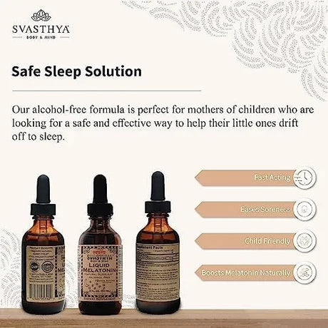 SVASTHYA - Svasthya Melatonin Liquid 60Ml. 2 Pack - The Red Vitamin MX - Suplementos Alimenticios - {{ shop.shopifyCountryName }}