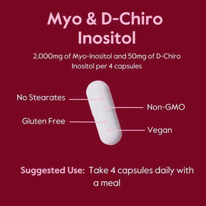 BESTVITE - BESTVITE Myo & D-Chiro Inositol 120 Capsulas - The Red Vitamin MX - Suplementos Alimenticios - {{ shop.shopifyCountryName }}