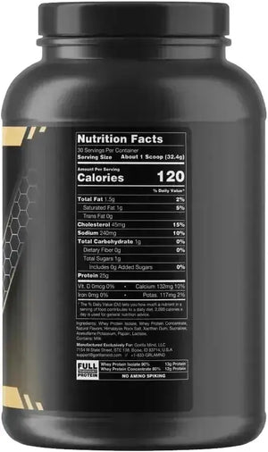 GORILLA MODE - Gorilla Mode Premium Whey Protein Vanilla Ice Cream 972Gr. - The Red Vitamin MX - Suplementos Alimenticios - {{ shop.shopifyCountryName }}
