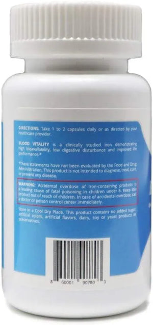 DR. WHOLENESS - Dr. Wholeness Blood Vitality 30 Capsulas - The Red Vitamin MX - Suplementos Alimenticios - {{ shop.shopifyCountryName }}