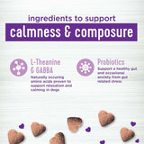 Wellness Tasty Cheese Flavored Soft Chews Calming 45 Masticables