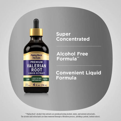 PIPING ROCK - Piping Rock Valerian Root Extract Liquid Drops 4 Fl.Oz. - The Red Vitamin MX - Suplementos Alimenticios - {{ shop.shopifyCountryName }}