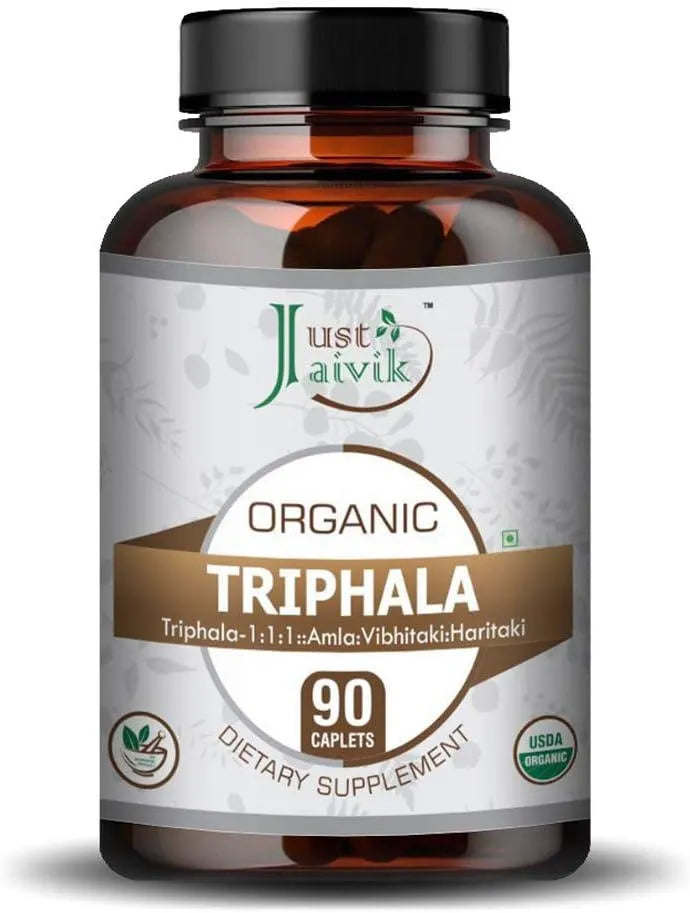 JUST JAIVIK - Just Jaivik Organic Triphala 90 Tabletas - The Red Vitamin MX - Suplementos Alimenticios - {{ shop.shopifyCountryName }}