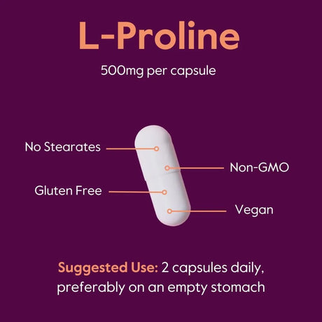 BESTVITE - BESTVITE L-Proline 500Mg. 120 Capsulas 2 Pack - The Red Vitamin MX - Suplementos Alimenticios - {{ shop.shopifyCountryName }}