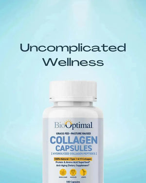 BIOOPTIMAL - BioOptimal Collagen Peptides 180 Capsulas - The Red Vitamin MX - Suplementos Alimenticios - {{ shop.shopifyCountryName }}