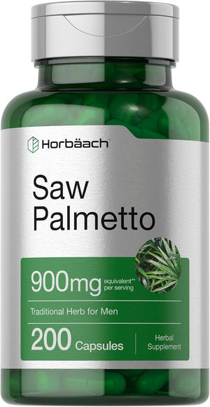 Horbaach Saw Palmetto Extract 900Mg. 200 Capsulas