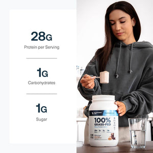 Transparent Labs Grass-Fed Whey Protein Isolate 30 Servicios 2.3Lb.