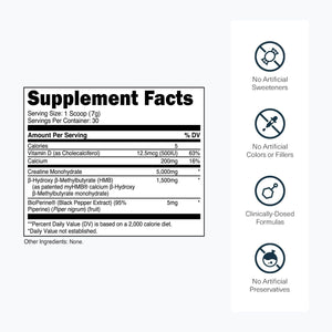 Transparent Labs Creatine HMB 210Gr.