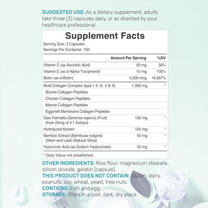 Deal Supplement Multi-Collagen 300 Capsulas
