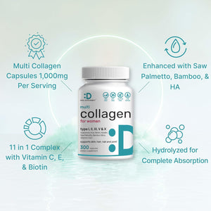 Deal Supplement Multi-Collagen 300 Capsulas