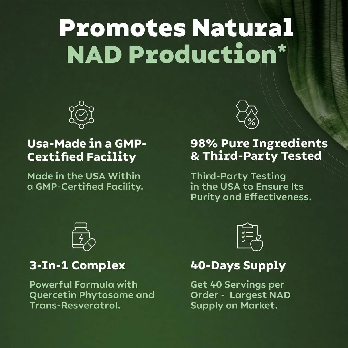 REUS RESEARCH - Reus Research Liposomal NAD Supplement 80 Capsulas - The Red Vitamin MX - Suplementos Alimenticios - {{ shop.shopifyCountryName }}