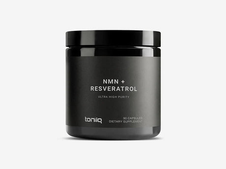 Toniiq ELIXR Nad+Resveratrol 1500Mg. 90 Capsulas - The Red Vitamin MX