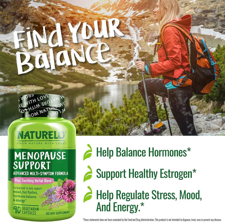 NATURELO - NATURELO Menopause Support 90 Capsulas 2 Pack - The Red Vitamin MX - Suplementos Alimenticios - {{ shop.shopifyCountryName }}