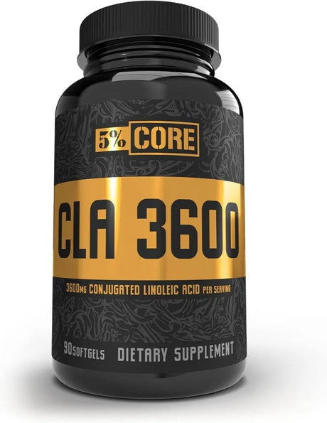 5% NUTRITION - 5% Nutrition Core CLA Supplement 3600Mg. 90 Capsulas Blandas - The Red Vitamin MX - Suplementos Alimenticios - {{ shop.shopifyCountryName }}