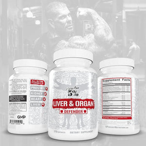 5% NUTRITION - 5% Nutrition Rich Piana Liver & Organ Defender 270 Capsulas - The Red Vitamin MX - Suplementos Alimenticios - {{ shop.shopifyCountryName }}