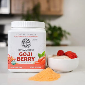 SUNWARRIOR - Sunwarrior Goji Berries Powder 250Gr. - The Red Vitamin MX - Suplementos Alimenticios - {{ shop.shopifyCountryName }}