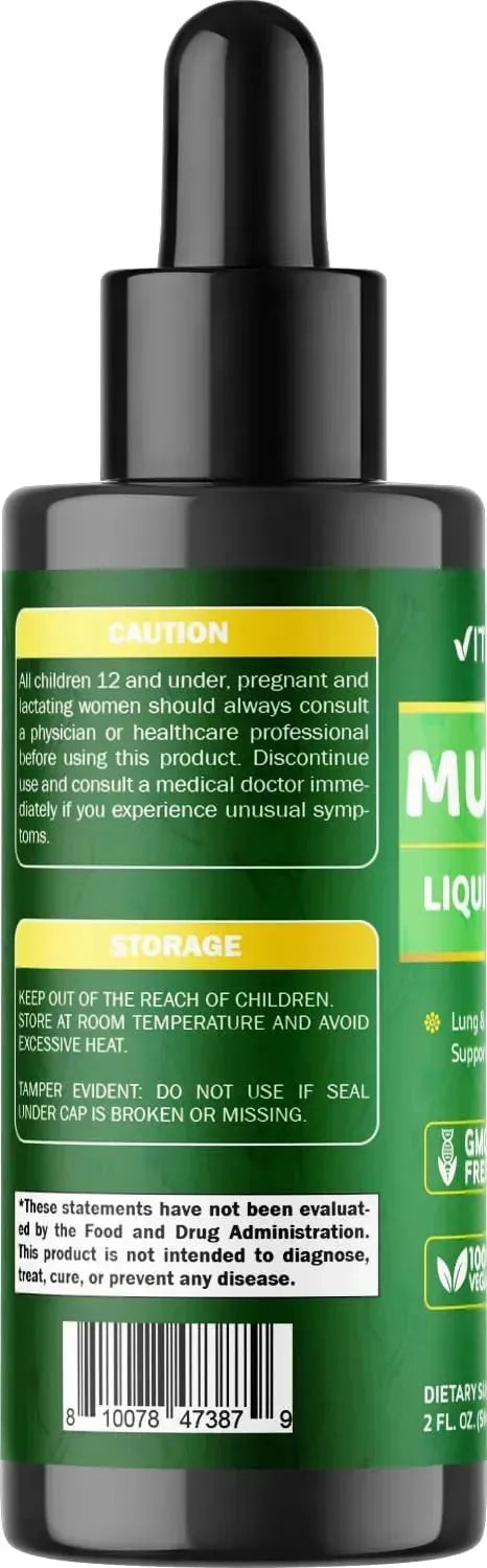 VITAMATIC - Vitamatic Liquid Mullein Leaf 1000Mg. 2 Fl.Oz. 2 Pack - The Red Vitamin MX - Suplementos Alimenticios - {{ shop.shopifyCountryName }}