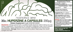 NOOTROPICS DEPOT - Nootropics Depot Huperzine A 200mcg 30 Capsulas - The Red Vitamin MX - Suplementos Alimenticios - {{ shop.shopifyCountryName }}