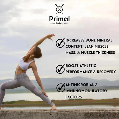 PRIMAL BEING - Primal Being Grassfed Beef Colostrum 30 Servicios 90Gr. - The Red Vitamin MX - Suplementos Alimenticios - {{ shop.shopifyCountryName }}